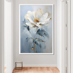Azure Serenity Blossom - NicheCanvas
