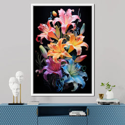 Dazzling Colors in Bloom - NicheCanvas