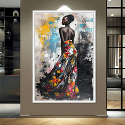 Urban Elegance Amidst Ruins - NicheCanvas