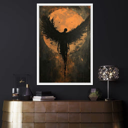 Eclipse of the Fallen Seraph - NicheCanvas
