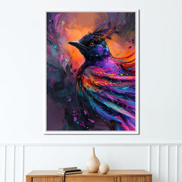 Vibrant Feathered Dreams - NicheCanvas