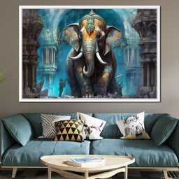 Hindu Temple - NicheCanvas