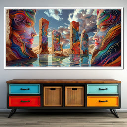 The Guardians of Psychedelia - Tooples Art - NicheCanvas