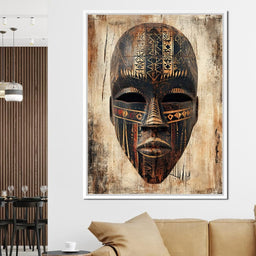 Tribal Echoes of Ancestry - NicheCanvas