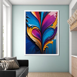 Colorful Love 02 - Johanjjf - NicheCanvas