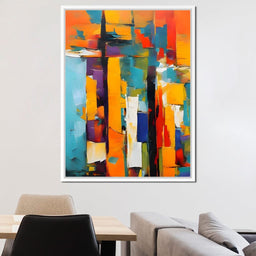 Colorful Modern Art 008 - Johanjjf - NicheCanvas