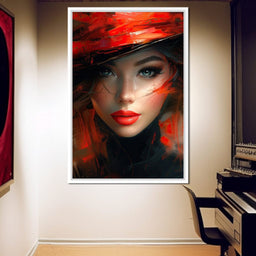 Siren in Rouge Overture - NicheCanvas