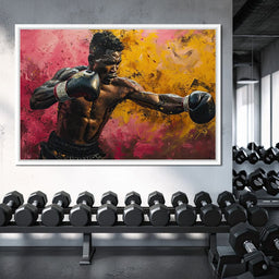 Golden Fury of the Ring - NicheCanvas