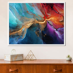 Marbled Movements - NicheCanvas