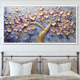 Golden Lavender Euphoria - NicheCanvas