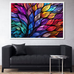 Feathery Fiber Artistry - NicheCanvas