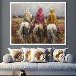 Womens Horse Riding - NicheCanvas