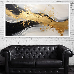 Morningstar Gold Swirl 2 - Tanni Cylon - NicheCanvas