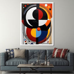 Colorful Modern Art 005 - Johanjjf - NicheCanvas