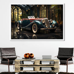 Pristine Classic Car - NicheCanvas