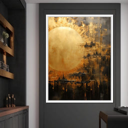 Golden Sun Atmosphere - NicheCanvas