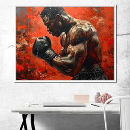 Fervent Pugilist - NicheCanvas