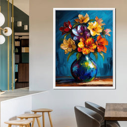 Vibrant Petal Symphony - NicheCanvas