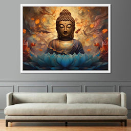 Buddha's Radiant Harmony - NicheCanvas