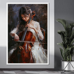 Violin Strings Serenade - NicheCanvas