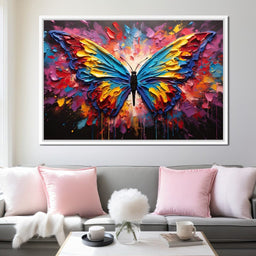 Vibrant Metamorphosis Burst - NicheCanvas