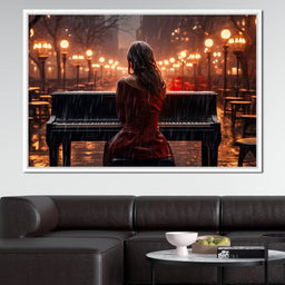 Piano Songbird - NicheCanvas