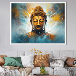 Buddha's Mystical Mural - NicheCanvas