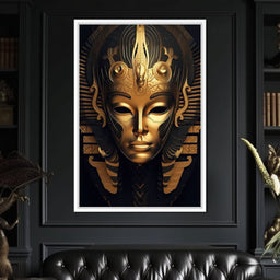 Radiant Ruler of Ancient Egypt - NicheCanvas
