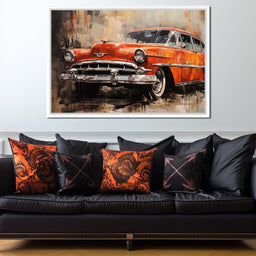 Car Collection 12 - Rider Art - NicheCanvas