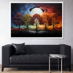 Four Seasons Forest - NicheCanvas