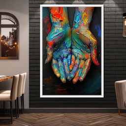 Embrace of Chromatic Hues - NicheCanvas