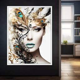 Female Portrait 138 - Johanjjf - NicheCanvas