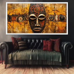 Tribal Mask 11 - Sakeem Gibbs - NicheCanvas