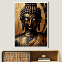 Buddha's Aura of Serenity - NicheCanvas