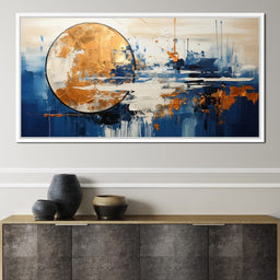 Golden Royal Geometric Harmony 15 - Wildrose Creations - NicheCanvas