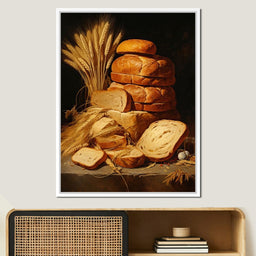Feast of Wood and Bread - NicheCanvas