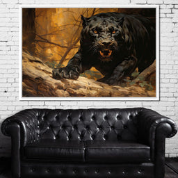 Forest Panther - NicheCanvas