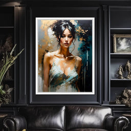 Female Portrait 0012 - Vizahn Burger - NicheCanvas