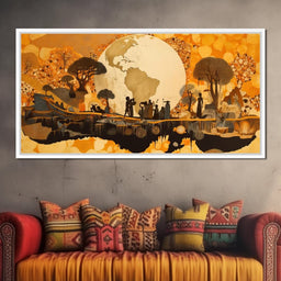 African Landscape - Sakeem Gibbs - NicheCanvas