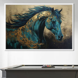 Gilded Horse - NicheCanvas