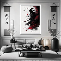 Samurai Chaos - NicheCanvas