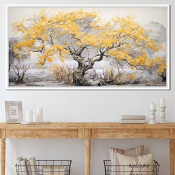 Golden Leafy Legends - NicheCanvas