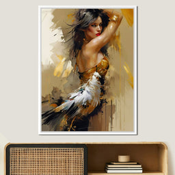 Female Portrait 068 - Johanjjf - NicheCanvas