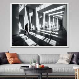 Stride Through Concrete - NicheCanvas