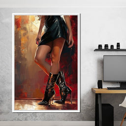 Alluring Legs Elegance - NicheCanvas