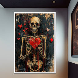 Romantic Skeleton 5 - NicheCanvas