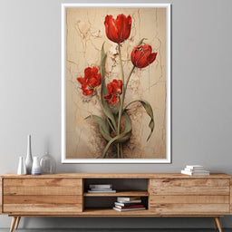 Tulips Resilience Dance - NicheCanvas