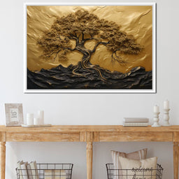 Golden Tree of Life - NicheCanvas
