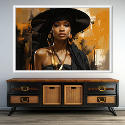 Black Gold Fashion - NicheCanvas