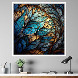 Mosaic Treescape - NicheCanvas